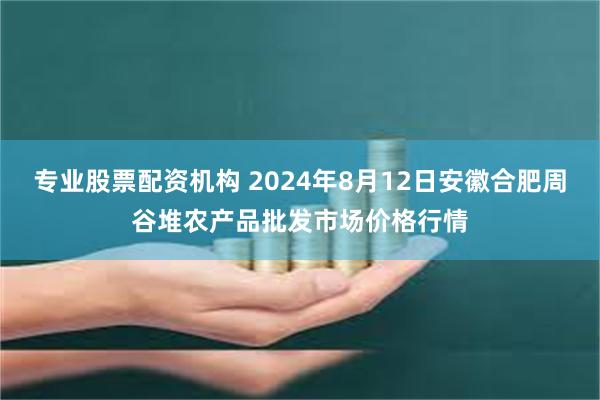 专业股票配资机构 2024年8月12日安徽合肥周谷堆农产品批发市场价格行情