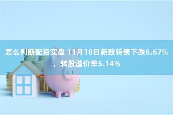 怎么判断配资实盘 11月18日新致转债下跌6.67%，转股溢价率5.14%