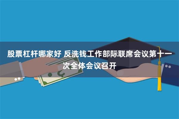 股票杠杆哪家好 反洗钱工作部际联席会议第十一次全体会议召开